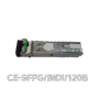 1.25G SFP, SM Single Fiber, 120KM, 1550/1310, LC Connector