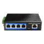 4-Port Industrial PoE+ Switch ( IG1004S2P )
