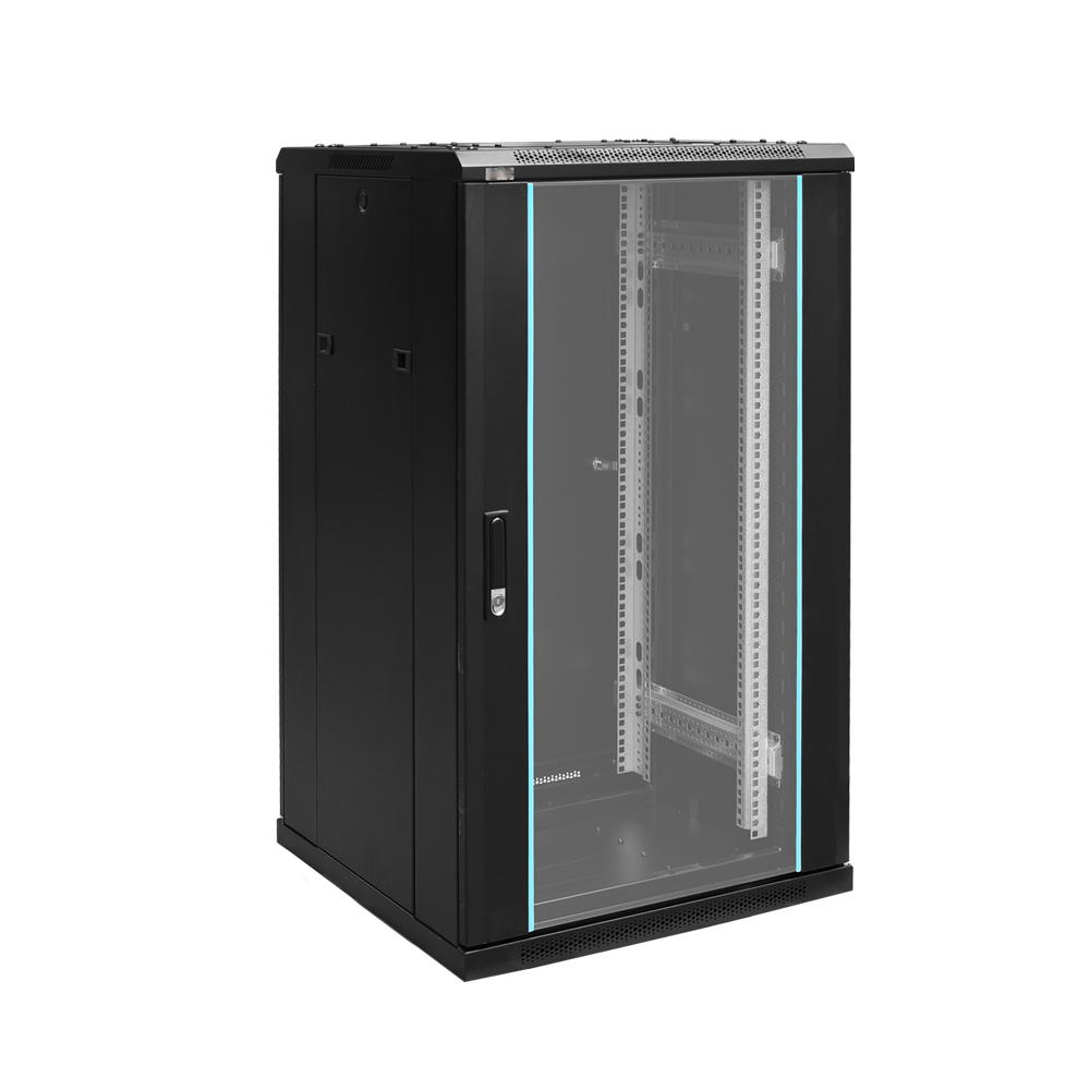 Rack – Single section wall mounted cabinet 22U 600X450