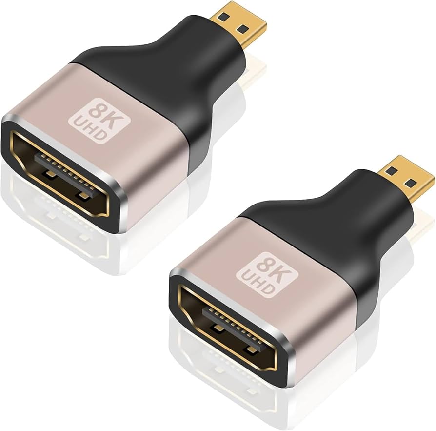 8K 60hz Ultra HD HDMI female to mini/micro male , GT0003