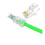 CAT.6 UTP MODULAR PLUGEZ TYPE (pass through)
