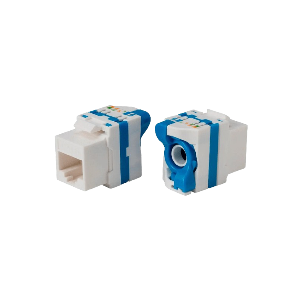 CAT6 180° UTP Keystone Jack