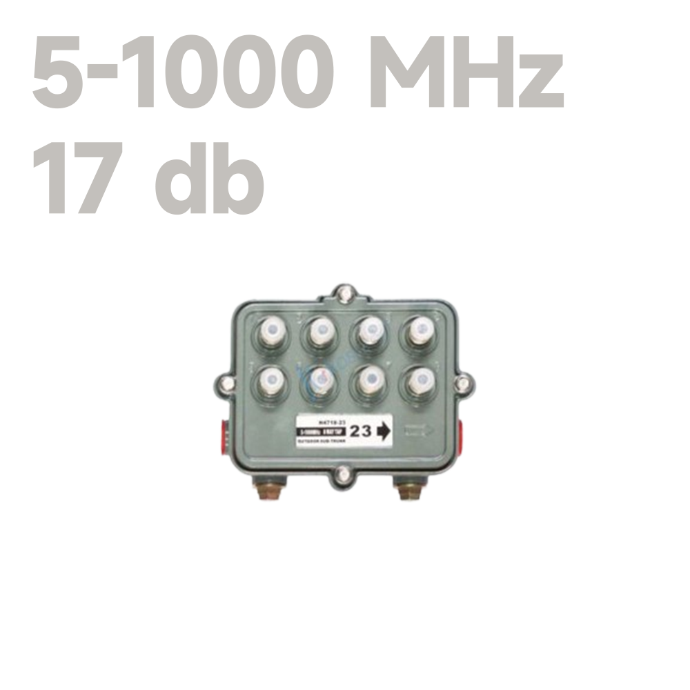 CATV Tap 8way – 17dB