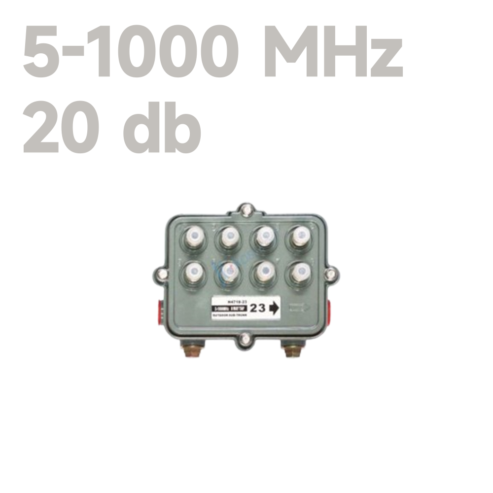 CATV Tap 8way – 20dB