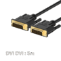 Cable DVI TO DVI, CCS, BlACK,OD:7.0mm, 5m