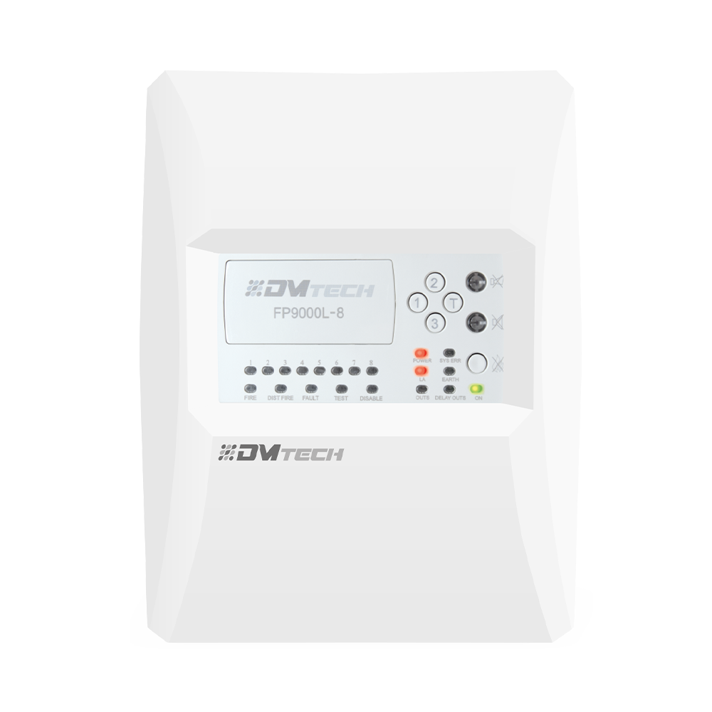 Conventional Fire Panel 4 zone without Display, metal box