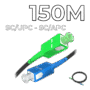 Fiber Optic Drop Cable SC/UPC-SC/APC Connectors 150M