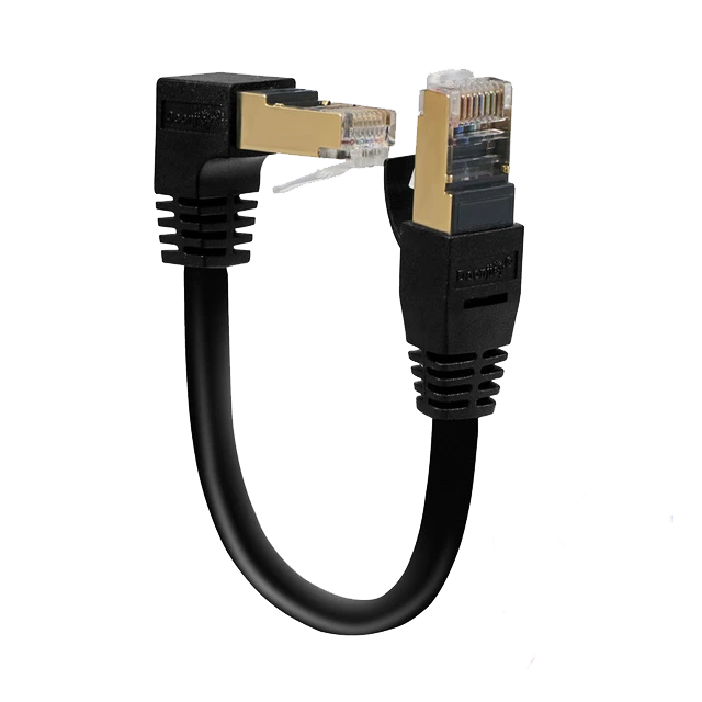 S/FTP CAT7 Patch cord L profile 0.50M