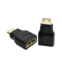 HDMI adapter right Angle male to female,GT0002