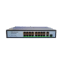 POE Switch/16+2 up link Gigabit port