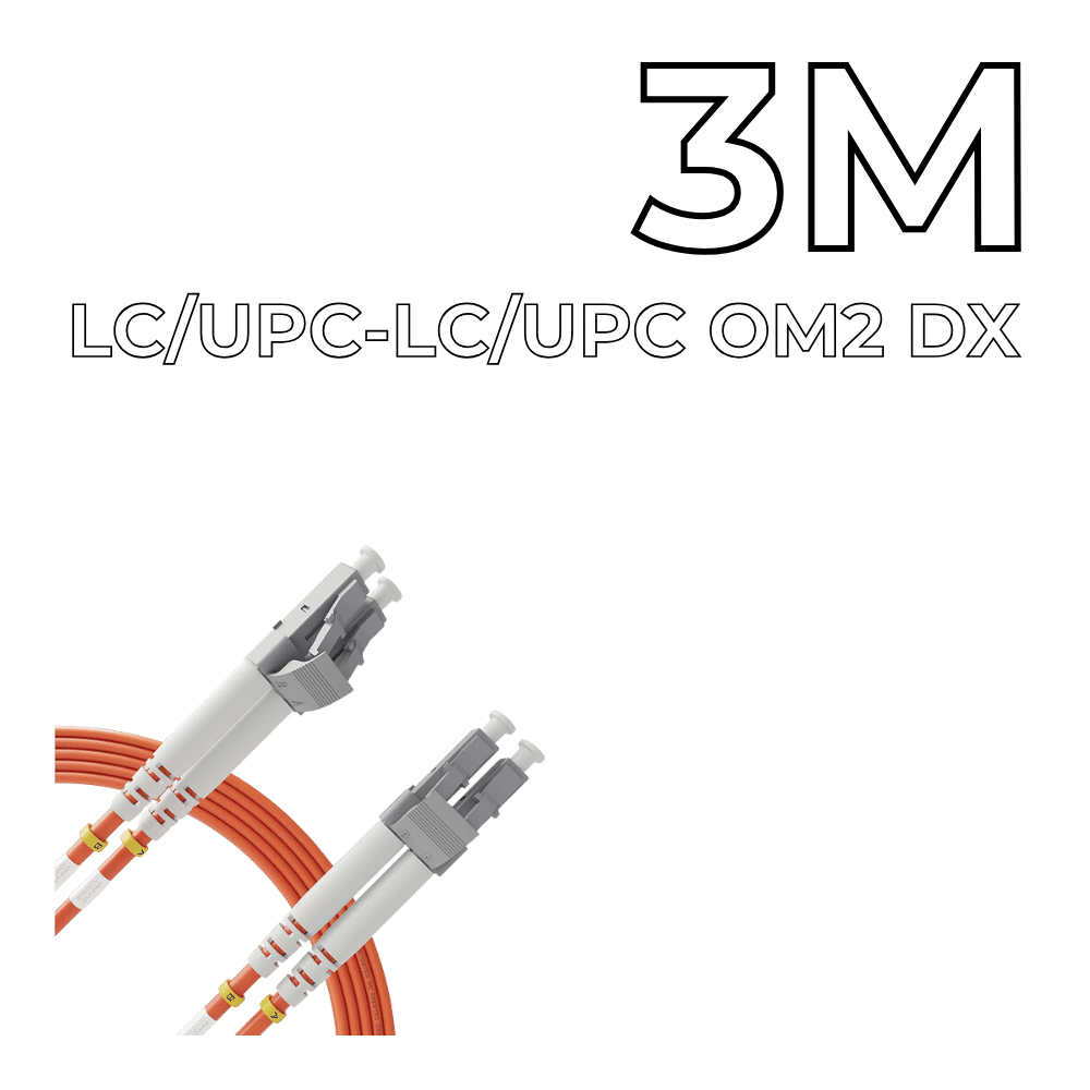 Patch Cord LC/UPC-LC/UPC OM2 DX 3M