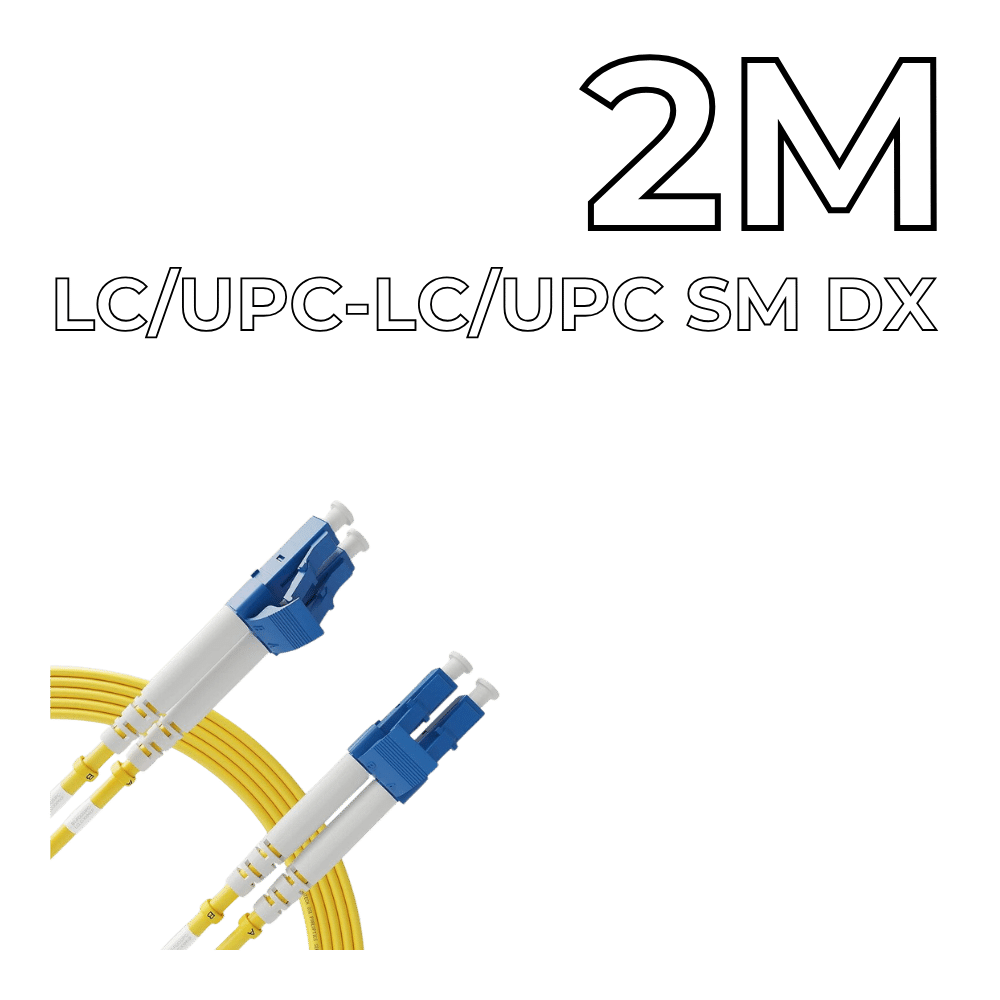 Patch Cord LC/UPC-LC/UPC SM DX 2M