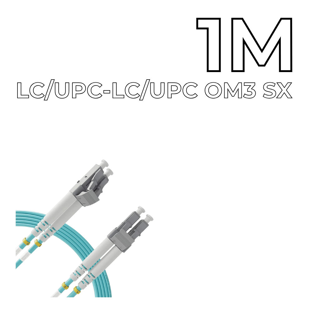 Patch Cord LC/UPC-LC/UPC OM3 DX 1M
