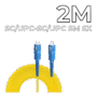 Patch Cord SC/UPC-SC/UPC SM SX 2M