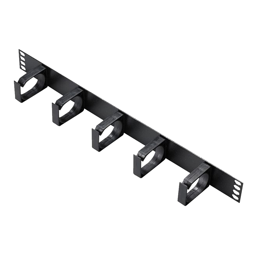 Plastic cable management 1U