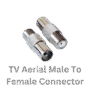 RG6 TV Aerial to F Connector Female