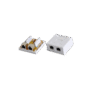 RJ45 Face plate Surface Mount Box/Dual-Port/CAT6/FTP