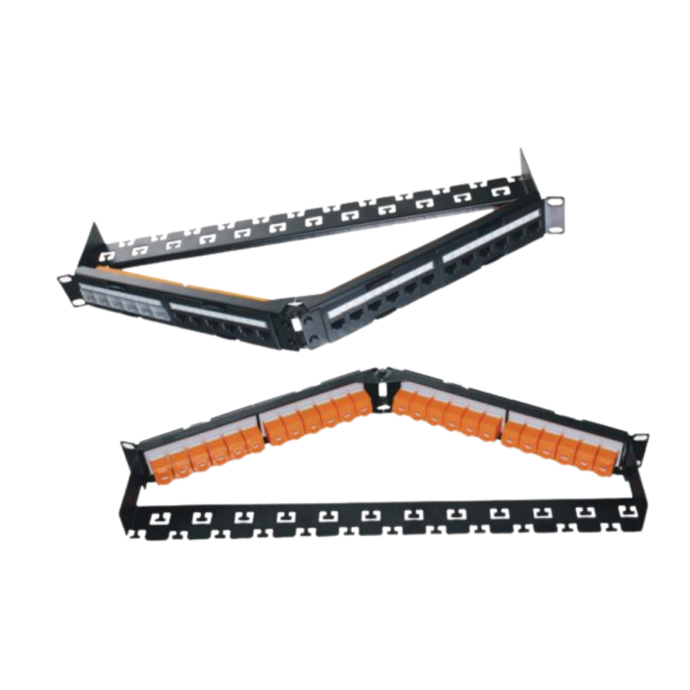 STP CAT6A PATCH PANEL 24 Port