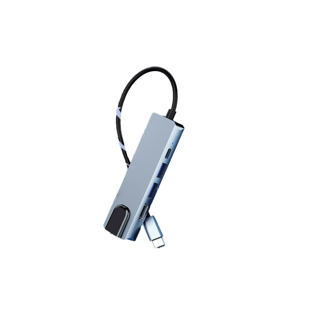 TYPE C HUB, 5IN1 USB-C HUB, GT-HUBC-4IN1A