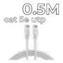 UTP CAT5e Patch cord 0.5m