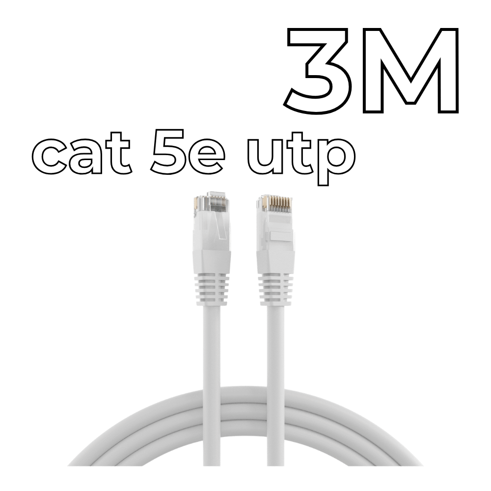 UTP CAT5e Patch cord 3m