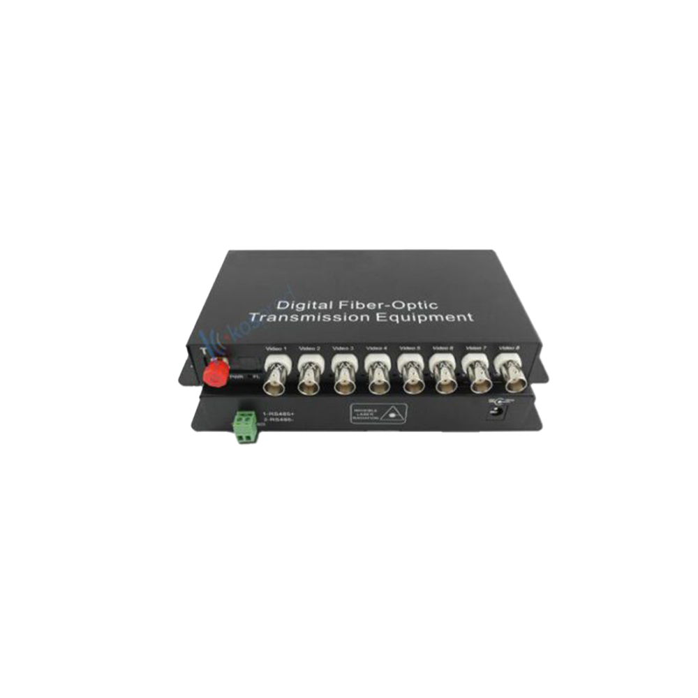 Video Fiber Converter 8Channel