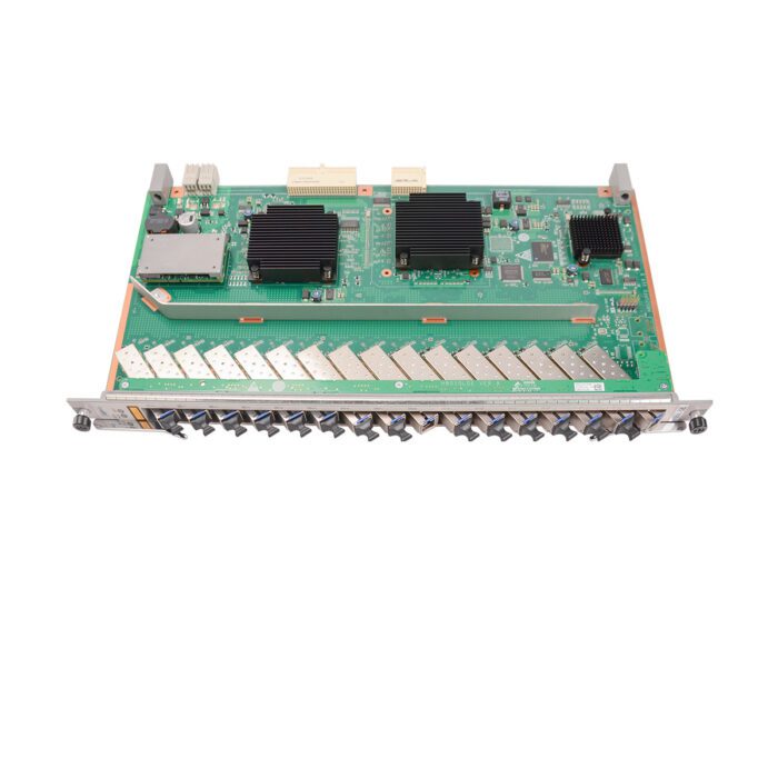 GPFD 16-port GPON OLT interface board with C++ SFP module