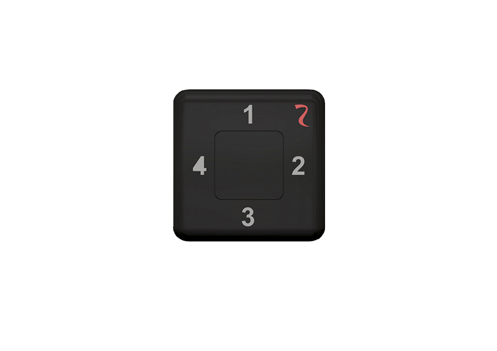 Remotecontrol Zen 4 plus Black