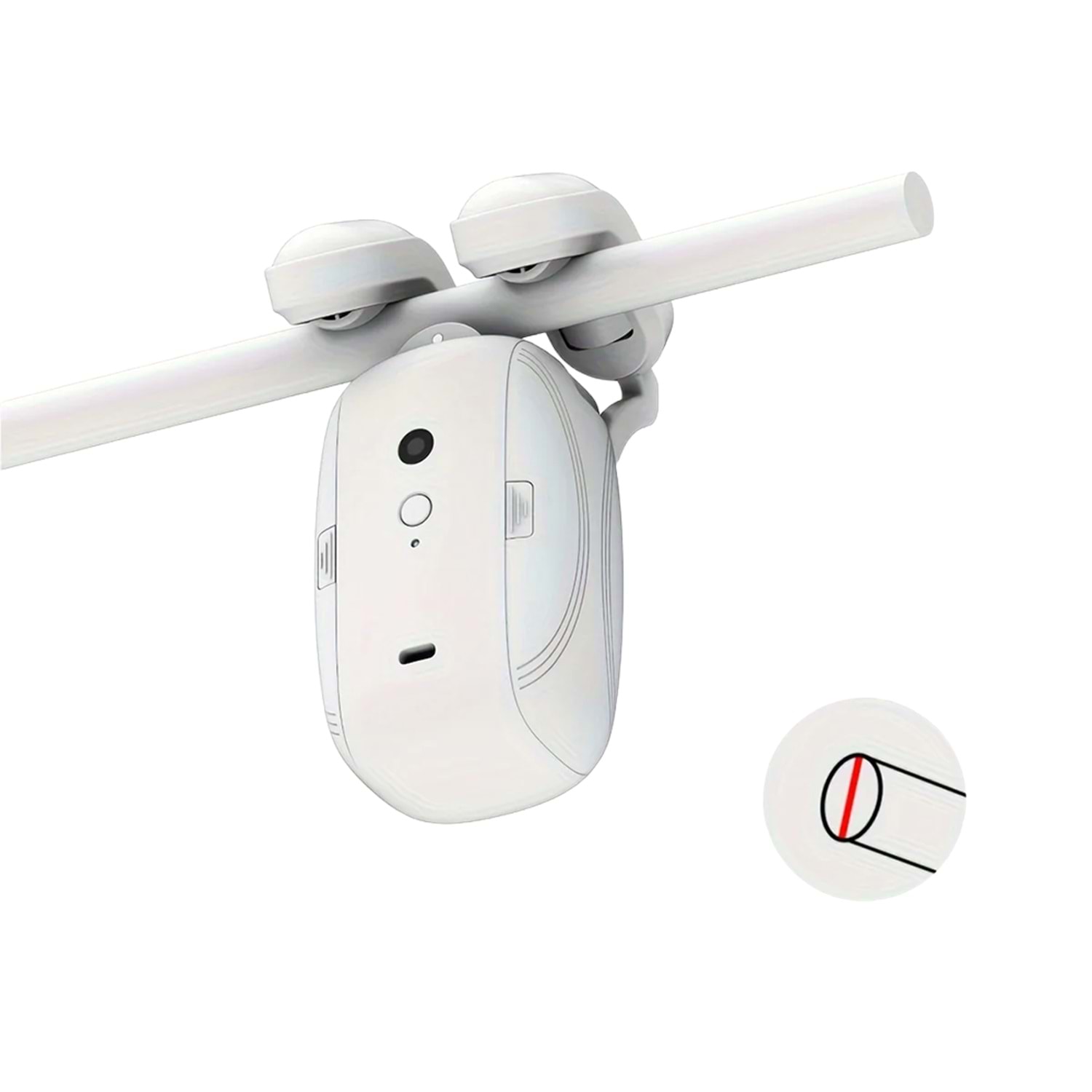 Tuya WIFI Smart Curtain Robot (Roman Rod)