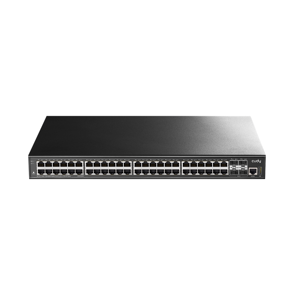 48-Port Layer 3 Managed Gigabit Switch with 4 10G SFP Slots (GS5048S4)