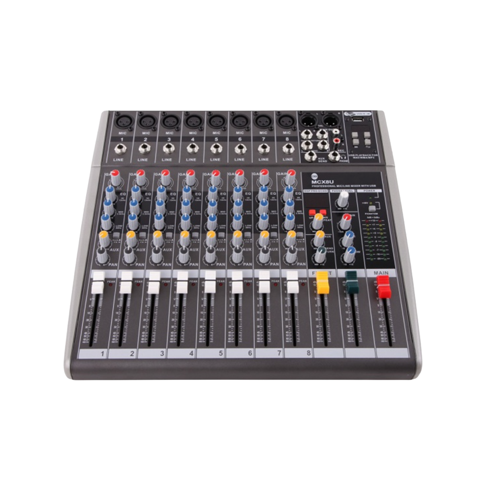 8 Channel Mixing Console MCX8-2