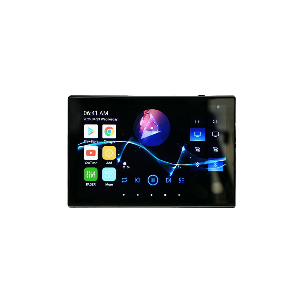 8 Inch Touch Sreen On Wall Amplifier with Bluetooth USB FM WIFI A8