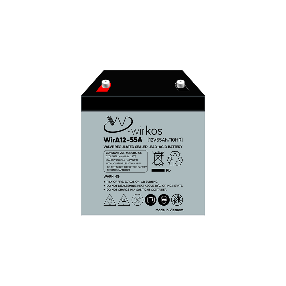 Battery 12V/55AH AGM battery (WirA12-55)