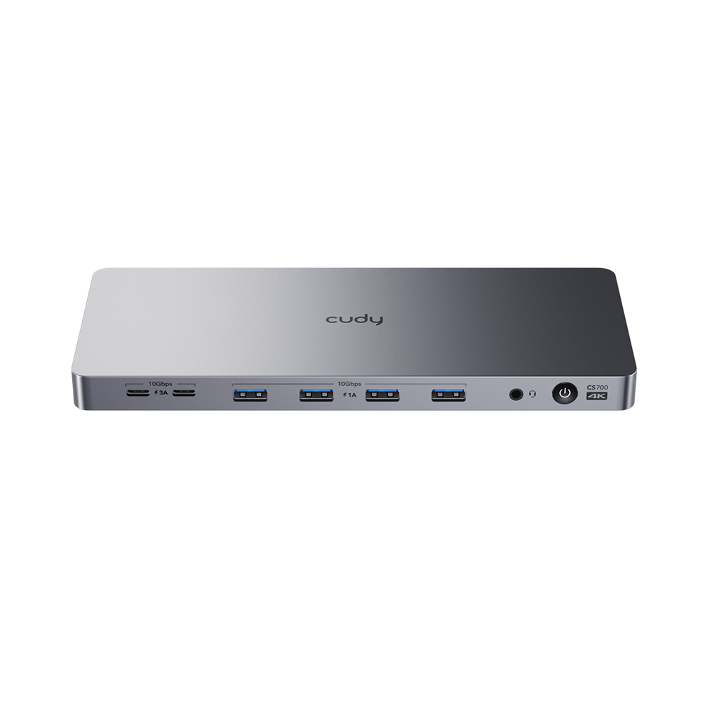 Dual 4K 10 Gbps USB-C Dock