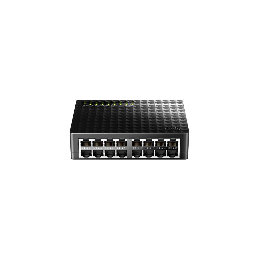 16-Port 10/100 Mbps Desktop Switch (FS1016D)