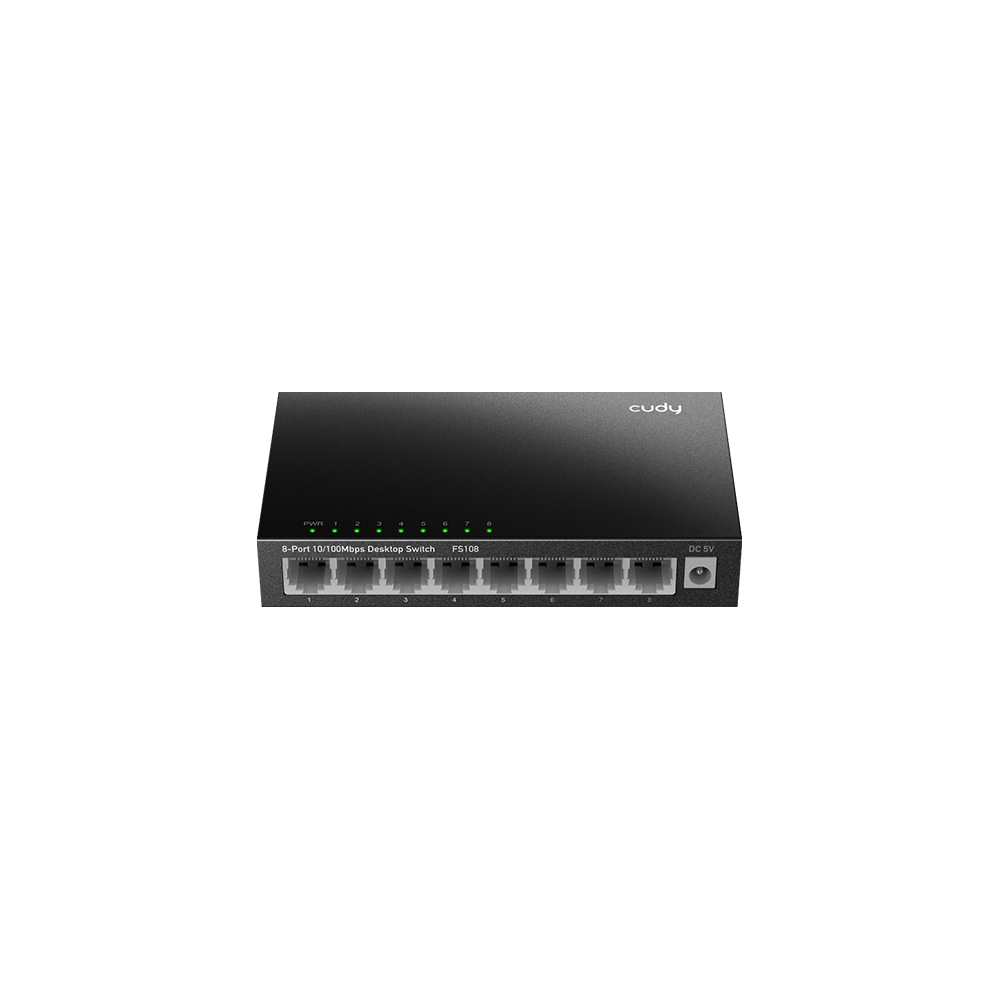 8-Port 10/100 Mbps Desktop Switch (FS108)