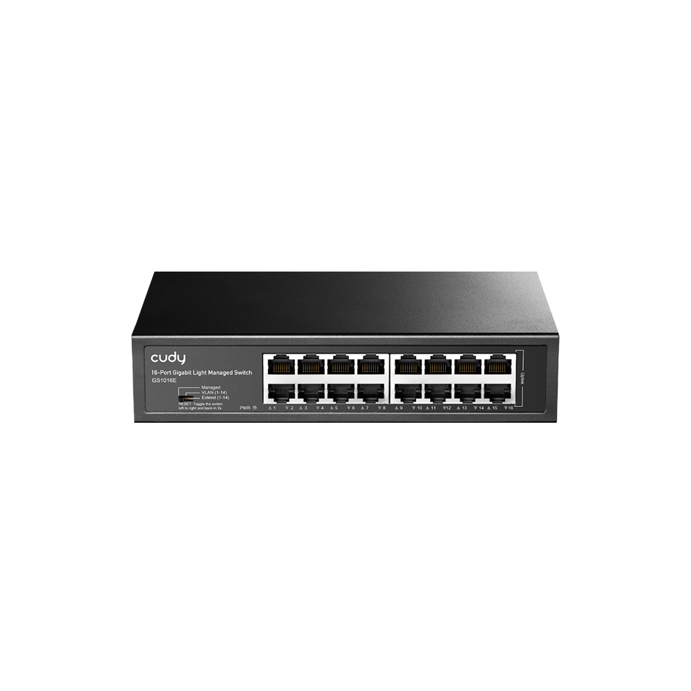 16-Port-Gigabit-Light-Managed-Switch (GS1016E)