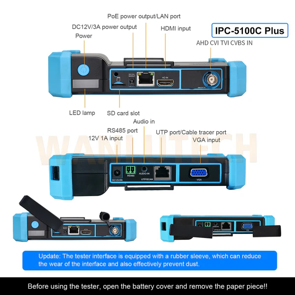 CCTV Tester IPC-5100C Plus - Figura 2