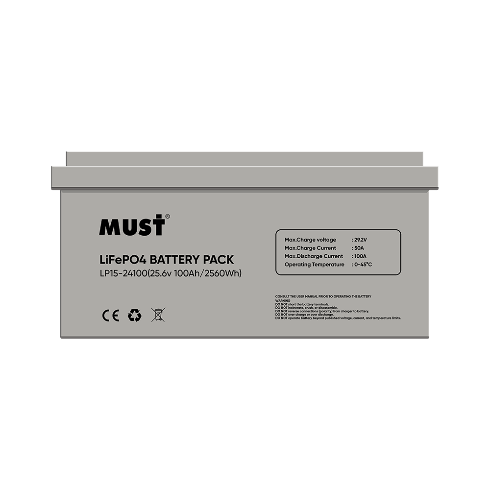 Lithium Battery ( LifePO4) 25.6v 100Ah