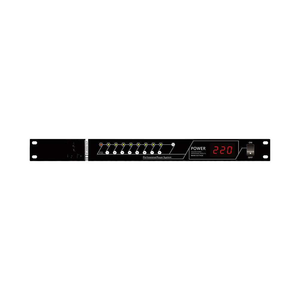 PA SYSTEM POWER SUPPLY SEQUENCE CONTALLER PA-308PS