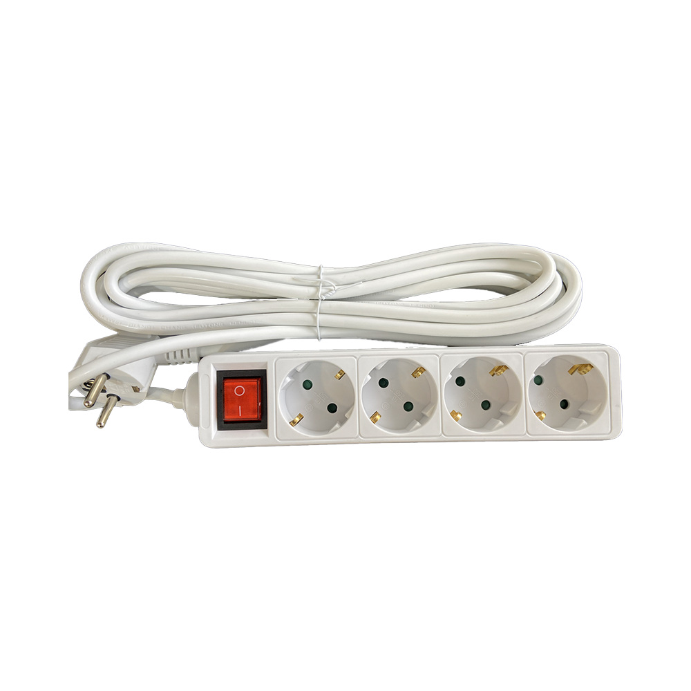 Plastic Socket 4 ways 5Mtrs