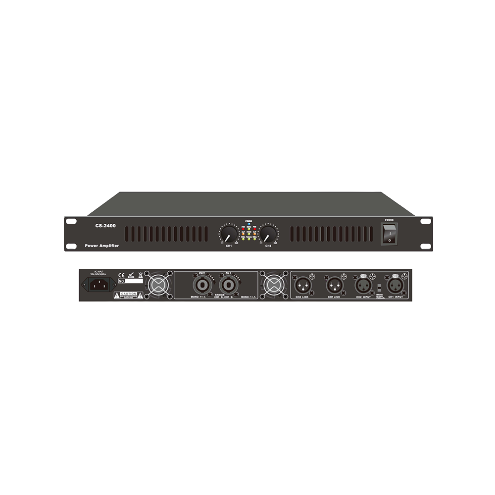 Professional Stereo Power Amplifier CS-2200