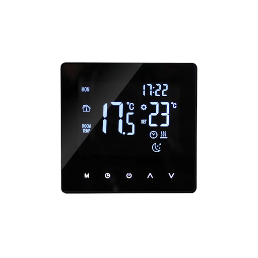 Smart WiFi Thermostat, Intelligent Digital Touchscreen Heating Thermostat, Room Thermostat Digital Programmable with LCD Display